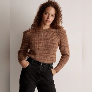 Madewell Space-Dyed Prentiss Pullover Sweater spacedye Autumn